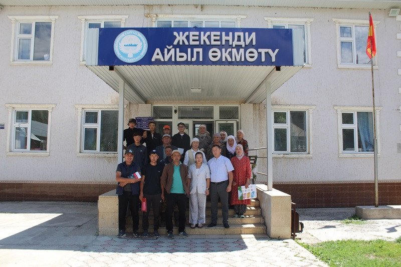 Выездная лекция для  населения и сотрудников айыл окмоту Жекендинского айыльного аймака