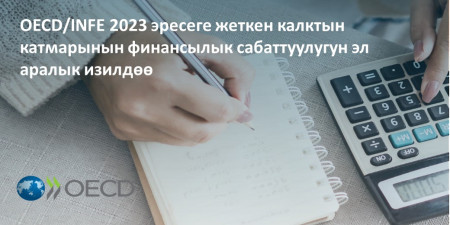 2023-жылы эресеге жеткен калктын катмарынын финансылык сабаттуулугунун деңгээли жөнүндө OECD/INFE эл аралык изилдөөсү